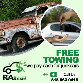 RA Auto Recycling - We specialize in paying top dollar for junk cars. Whether your vehicle is old, rusty, damaged, totaled, or just refuses to start, we can hap - Car Buyers Near Me - Los Angeles, California RA Auto Recycling - We specialize in paying top dollar for junk cars. Whether your vehicle is old, rusty, damaged, totaled, or just refuses to start, we can hap - Car Buyers Near Me - Los Angeles, California