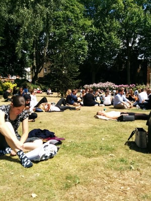 Paddington Street Gardens South by null