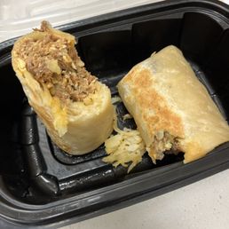 Birria breakfast burrito - don't order Birria breakfast burrito - don't order