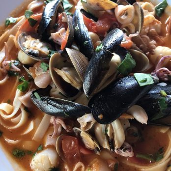 Andiamo - My favorite dish - Linguini Pescatore - Italian Near Me - Bellevue, Washington