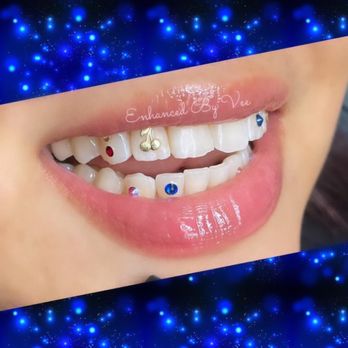 Enhanced By Vee - I love my tooth gems! Thanks Vee!! - Permanent Makeup Near Me - Long Beach, California