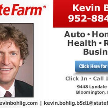 Kevin Bohlig - State Farm Insurance Agent - Ad powered by: YPC Media - Home & Rental Insurance Near Me - Edina, Minnesota Kevin Bohlig - State Farm Insurance Agent - Ad powered by: YPC Media - Home & Rental Insurance Near Me - Edina, Minnesota