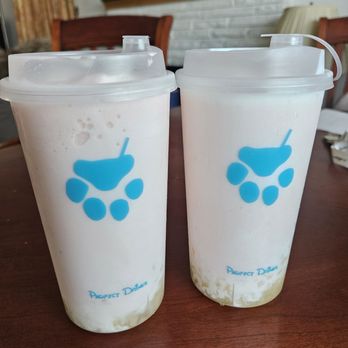 Pawfect Drinks - Peach yogurt shake - Bubble Tea Near Me - San Gabriel, California