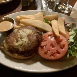 Riverdale Steak House - Cod Fish Burger w/Steak Fries. 6.9.24
