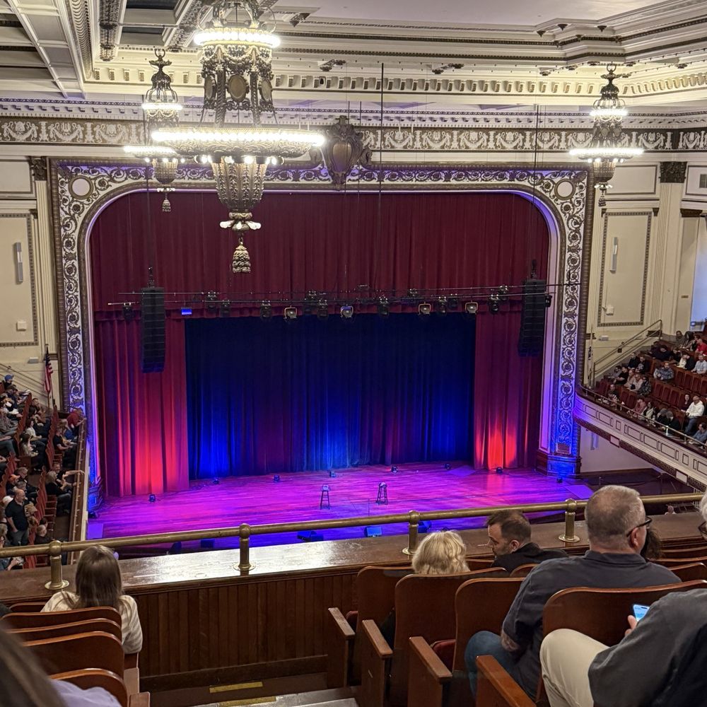 Symphony Hall, Springfield - Balcony Left Row H - Music Venues Near Me - Springfield, Massachusetts