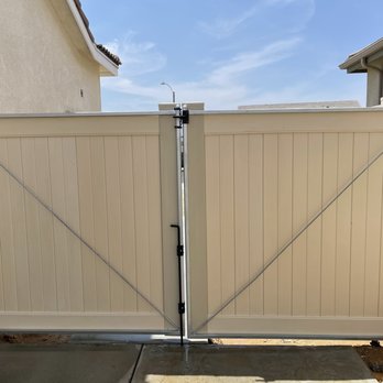 Pioneer Fence - Using our own left over materials and made 12 feet wide gate - Fences & Gates Near Me - Banning, California Pioneer Fence - Using our own left over materials and made 12 feet wide gate - Fences & Gates Near Me - Banning, California