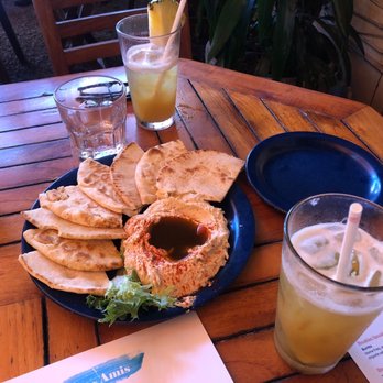 Cafe Des Amis - Hummus and pita bread: AMAZING! - Mediterranean Near Me - Paia, Hawaii Cafe Des Amis - Hummus and pita bread: AMAZING! - Mediterranean Near Me - Paia, Hawaii