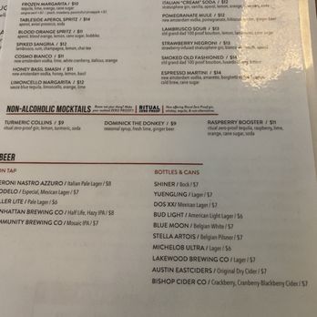 Cane Rosso - menu - Pizza Near Me - Sachse, Texas