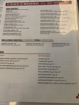 Menu photo 8 Cane Rosso Sachse, TX