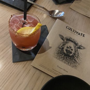 Cultivate Craft Kitchen - Draper water- spicy sweet cocktail! - New American Near Me - Draper, Utah Cultivate Craft Kitchen - Draper water- spicy sweet cocktail! - New American Near Me - Draper, Utah