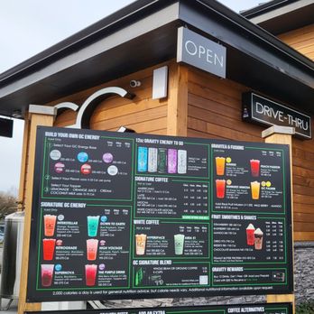 Gravity Coffee - Menu!!!! - Coffee & Tea Near Me - Olympia, Washington