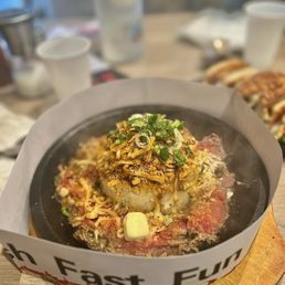 Curry Beef Cheeserice