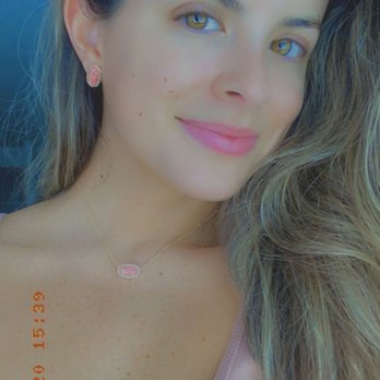 Kendra Scott Flagship - Ellie Earrings & Elisa Satellite Short Necklace both in Gold Coral Opal - Jewelry Near Me - Austin, Texas Kendra Scott Flagship - Ellie Earrings & Elisa Satellite Short Necklace both in Gold Coral Opal - Jewelry Near Me - Austin, Texas