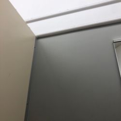 Kohl's - Dust COVERING the crown molding