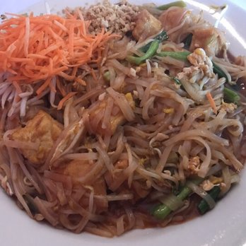 Nara Thai - Vegan prepared pad Thai - Thai Near Me - Humble, Texas