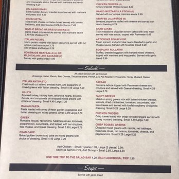 Marchello's - Menu - Italian Near Me - Wichita, Kansas
