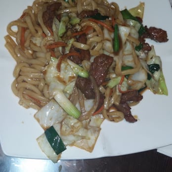 Cafe 101 - Fried beef udon. Wasn't all that. Would've rather order something else out instead. - Chinese Near Me - Houston, Texas Cafe 101 - Fried beef udon. Wasn't all that. Would've rather order something else out instead. - Chinese Near Me - Houston, Texas