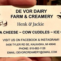 De Vor Dairy Farm & Creamery