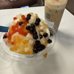 Coffee milk tea w/ boba