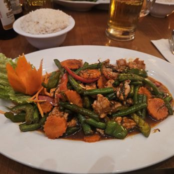 Aroi Thai Cuisine - 32. Pad Prik Khing - Thai Near Me - Yuma, Arizona Aroi Thai Cuisine - 32. Pad Prik Khing - Thai Near Me - Yuma, Arizona