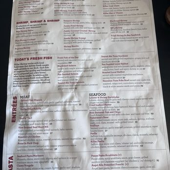 Killer Shrimp - Menu - Seafood Near Me - Marina Del Rey, California