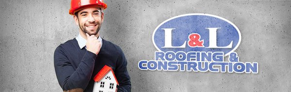 L&L Roofing and Construction Logo