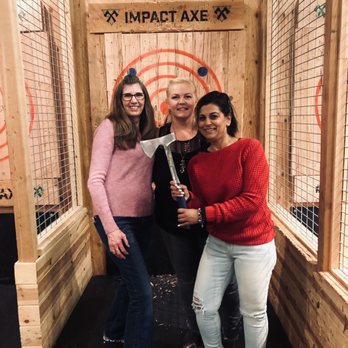 Impact Axe - Lots of fun - Axe Throwing Near Me - Rocklin, California