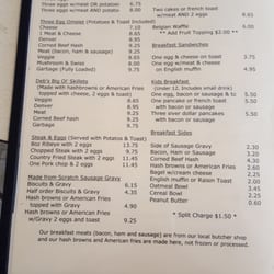 Debs Country Cafe - Great food at CRAZY prices! We proudly provide Sorgs Quality Meats