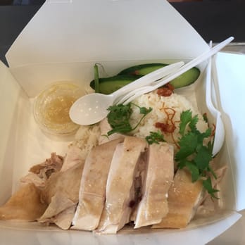 Baos Hog - Hainan chicken rice w/ white meat - Chinese Near Me - Garden Grove, California Baos Hog - Hainan chicken rice w/ white meat - Chinese Near Me - Garden Grove, California