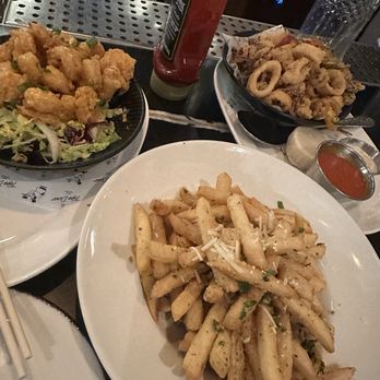 Tops Diner - Firecracker Shrimp App Truffle Fries Starter - Diners Near Me - East Newark, New Jersey