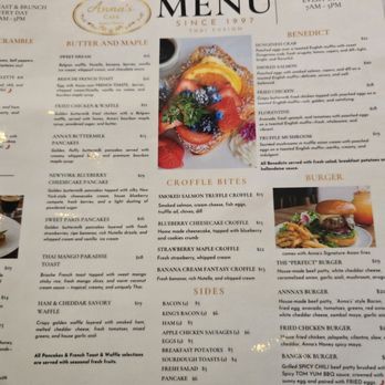 Anna’s Cafe - Menu - Breakfast & Brunch Near Me - Plantation, Florida Anna’s Cafe - Menu - Breakfast & Brunch Near Me - Plantation, Florida