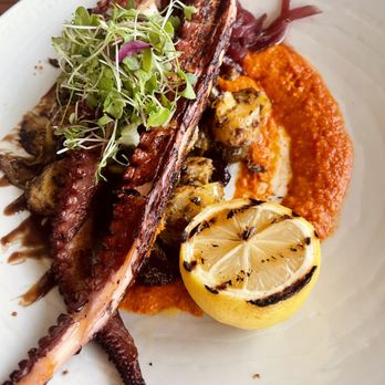 Latitudes - grilled octopus - Seafood Near Me - Highland Beach, Florida