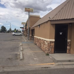 Old Mill Bbq & Burritos - Front parking with handicap parking , side emergency exit door