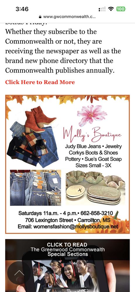 Molly’s Boutique Logo