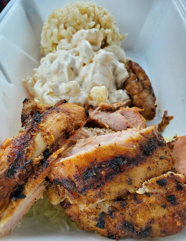 Food from Kokonut Island Grill
