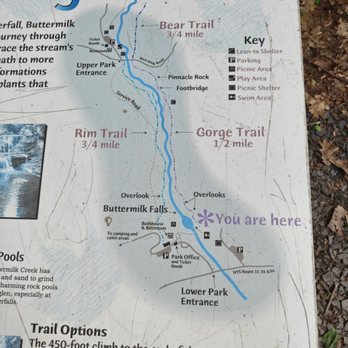 Buttermilk Falls State Park - Gorge trail map - Hiking Near Me - Ithaca, New York Buttermilk Falls State Park - Gorge trail map - Hiking Near Me - Ithaca, New York