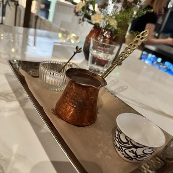 Ammatoli - Turkish coffee to end the meal - Mediterranean Near Me - Long Beach, California