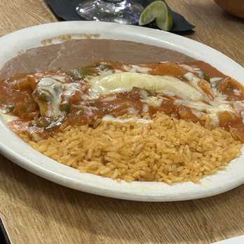 Ojeda's - Sour Cream Enchilada Dinner - Mexican Near Me - Desoto, Texas