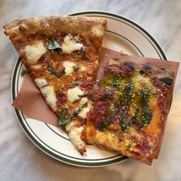 Margherita Slice Square Vodka Pesto Pie