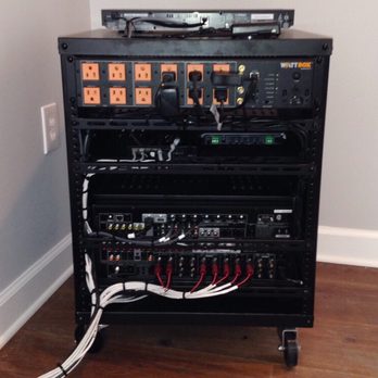 Livewire - It's just as important things look good behind the scenes for later service work. - Home Theatre Installation Near Me - Richmond, Virginia