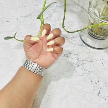Alejandra Dream Nails - Butter yellow for the summer - Nail Salons Near Me - Whittier, California