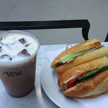 Dineen Coffee - Sandwich and ice mocha - Coffee & Tea Near Me - Toronto, Ontario