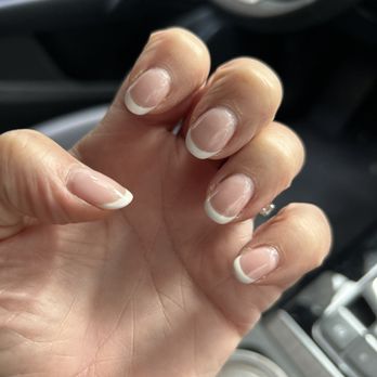 pink and white nails bar - This is today, Tuesday, October 8... longest lasting gel French manicure ever!! - Nail Salons Near Me - Brandon, Florida pink and white nails bar - This is today, Tuesday, October 8... longest lasting gel French manicure ever!! - Nail Salons Near Me - Brandon, Florida