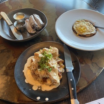 Carson Kitchen - One of every brunch item - New American Near Me - Salt Lake City, Utah