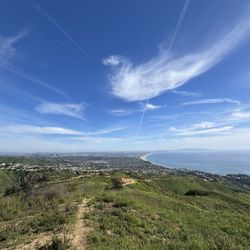 Paseo Miramar Trail - Trail leading to the top - insane views