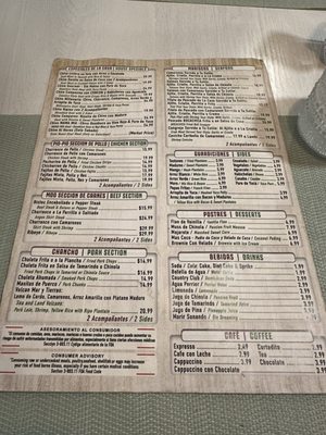 Menu photo 4 Chivo Liniero Greenacres, FL