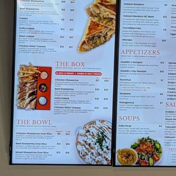 Aladdin’s Shawarma - Mediterranean Near Me - Greensboro, North Carolina