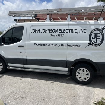 John Johnson Electric - John Johnson Electric, Inc Service Van - Electricians Near Me - Hollywood, Florida