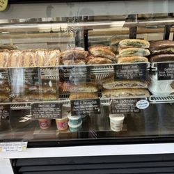 Chalet Market of Montana - Display of sandwiches and other goods