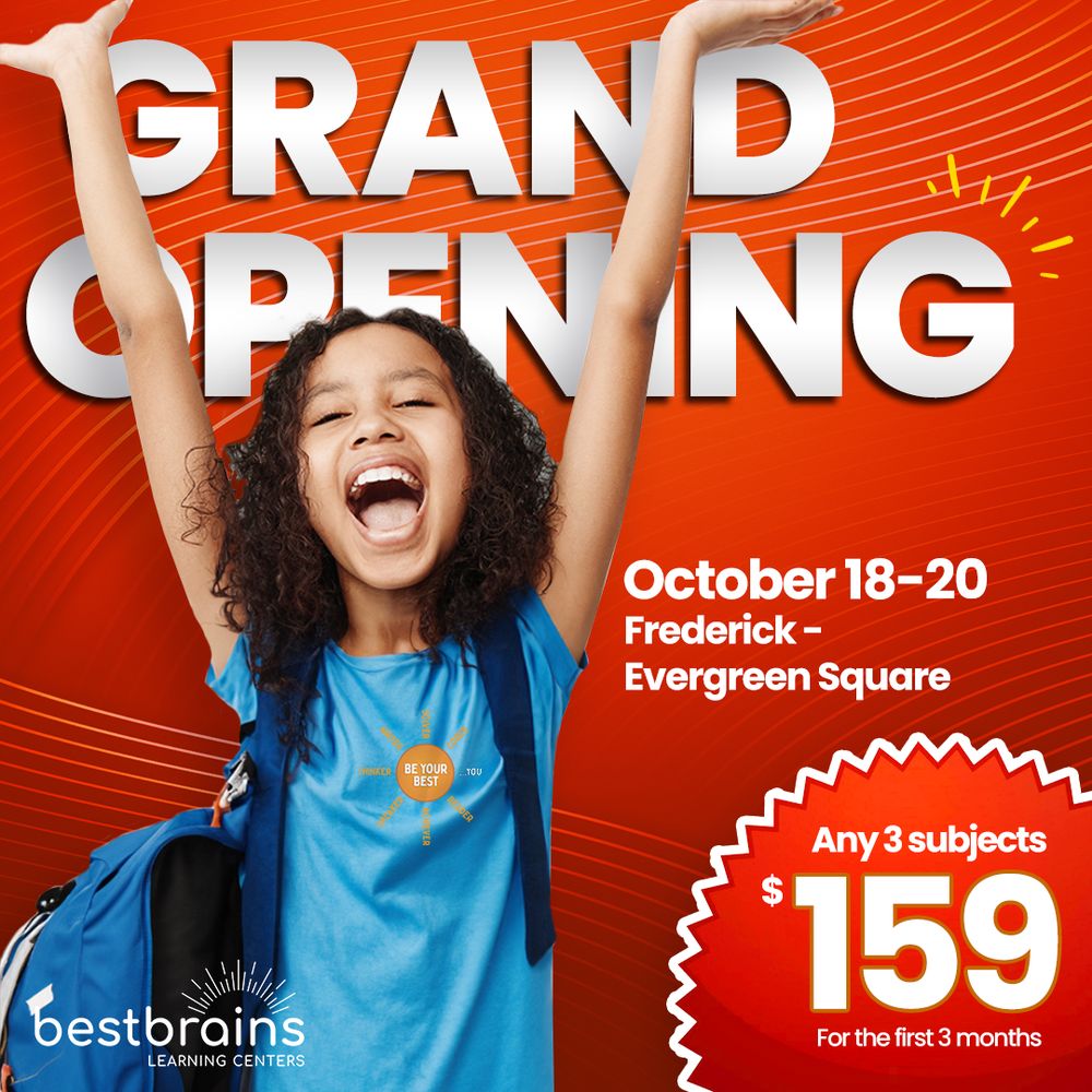 Best Brains Learning Center - Frederick Evergreen Square - reading tutor in Frederick, MD